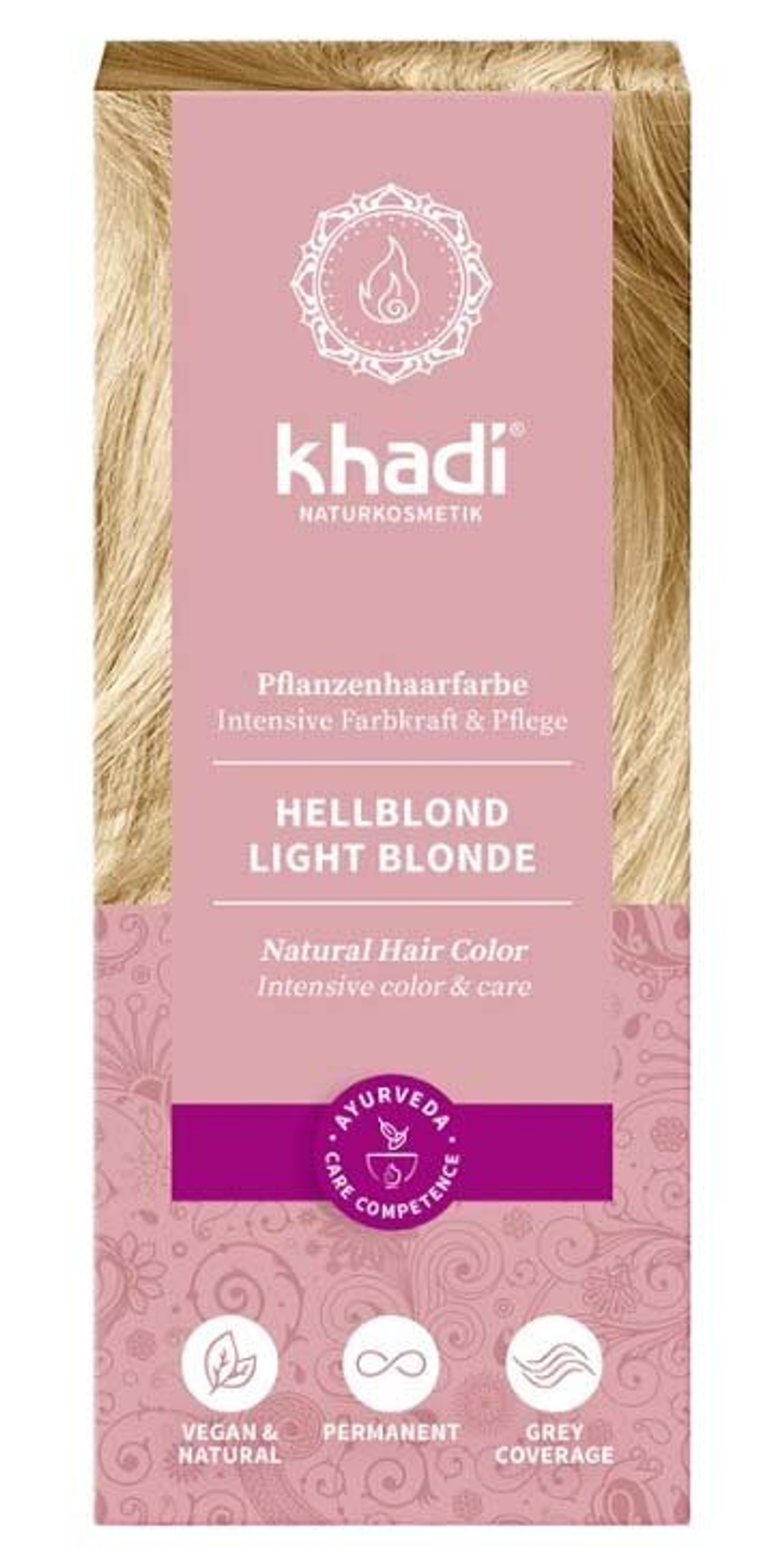 Цвет волос Хади: светлый блонд Khadi, 100 гр
