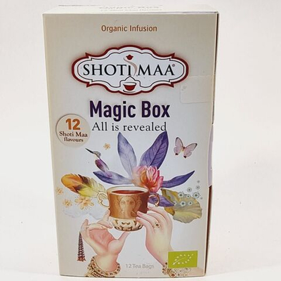 Чай Shoti Maa "Magic Box" аюрведический травяной 12 пакетиков 23,8 г (из Финляндии)