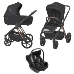 Коляска 3 в 1 Espiro Miloo 2.0 Black Diamond (310)