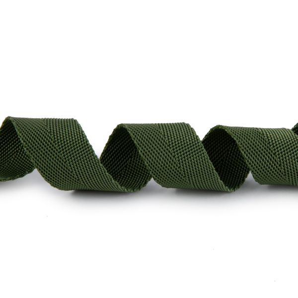 Стропа (ременная лента) 25 мм / 25 метров, елочка, оливковый/olive, Gamma 3074