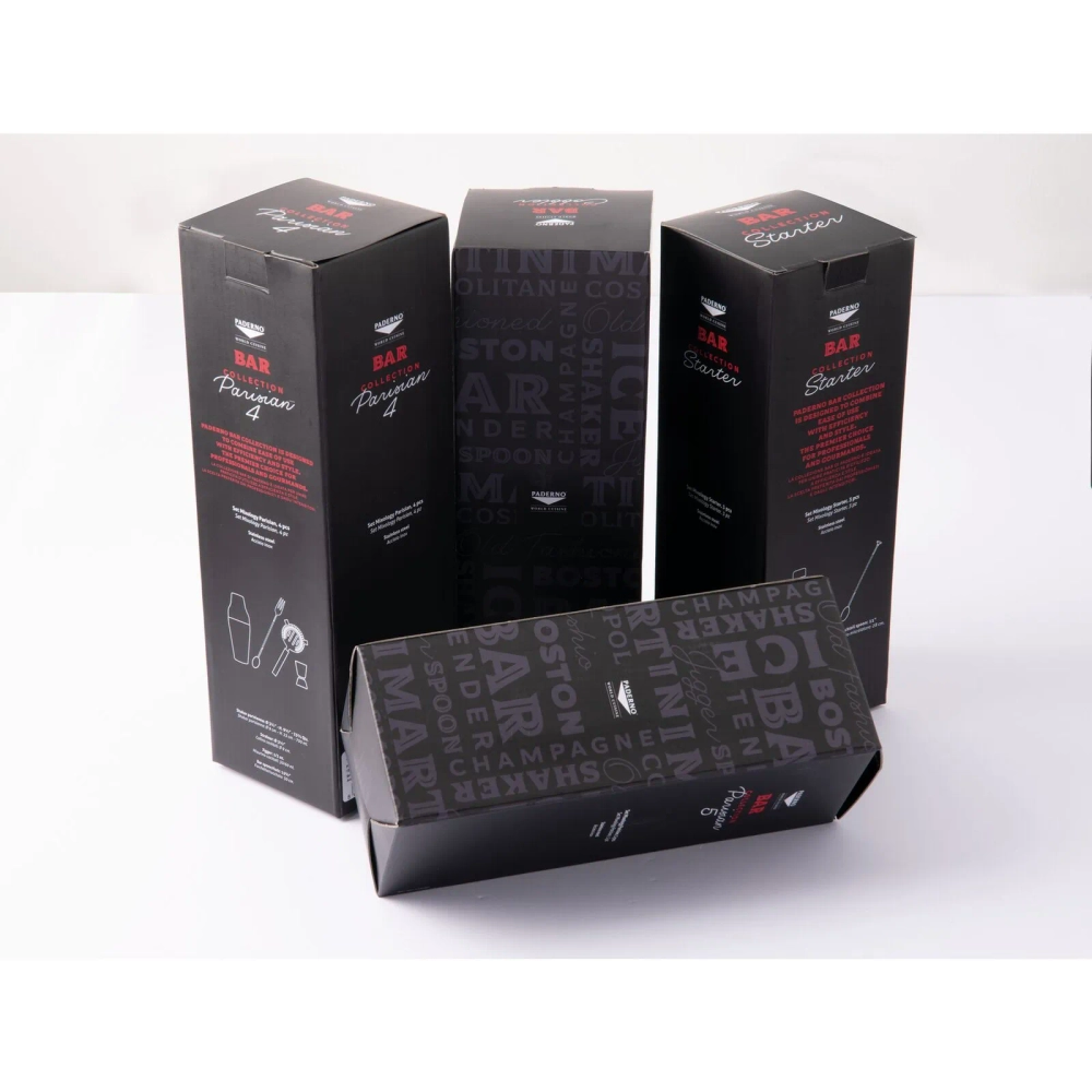 Paderno Барный набор Cobbler из 8 предметов с золотом EAN 8014808424267