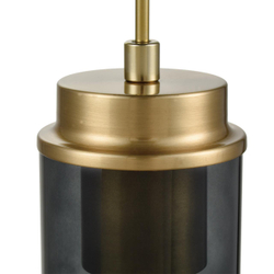 8101/1A COMFI LN26 407 черный/бронза металл/стекло Подвес Е14 1*40W 220V ISHA