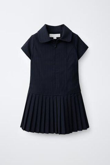 ZARA ПЛАТЬЕ В ПОЛОСКУ, МОРСКОЙ СИНИЙ