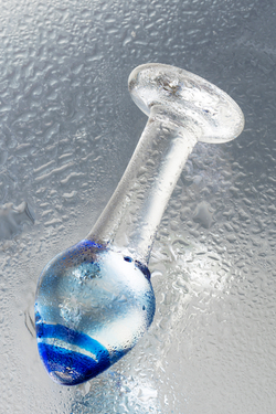 Анальная втулка Sexus Glass, стекло, 11,5 см, Ø 4 см