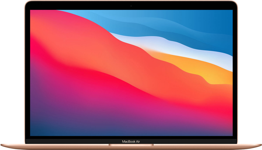Ноутбук 13.3; WQXGA Apple MacBook Air gold (Apple M1/8Gb/256GB SSD/VGA int/MacOS) (MGND3RU/A)