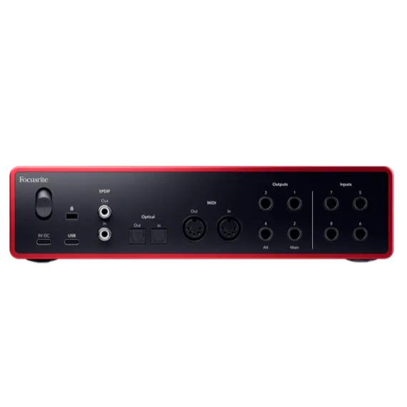 Focusrite Scarlett 18i16 4th Gen Red