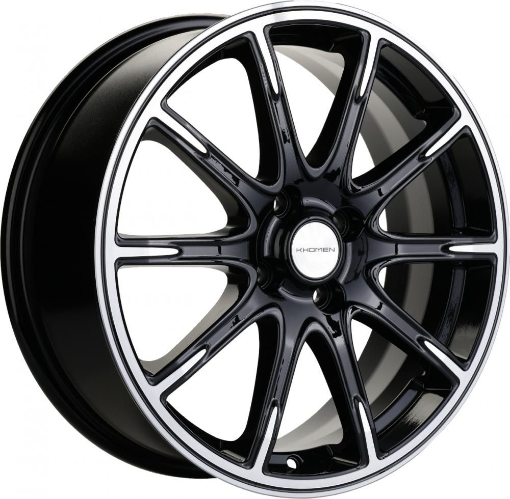 Khomen 1707 6.5x17 4x100 ET 43 Dia 60.1 (BFP)