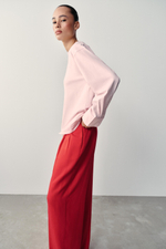 КОМБИНИРОВАННАЯ ФУТБОЛКА С ДЛИННЫМИ РУКАВАМИ — ZARA