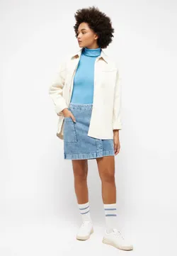 Юбка джинсовая женская MUSTANG Style Lucile Denim Skirt