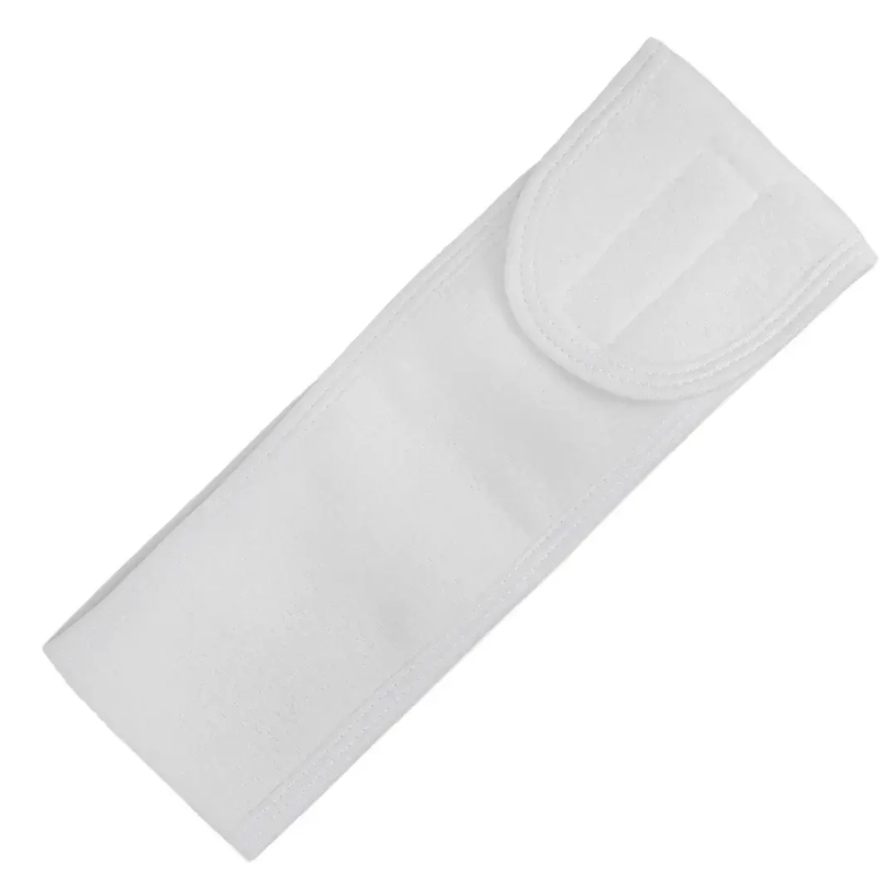 Повязка на голову на липучке (белая) La and Te Kit gumwhite1