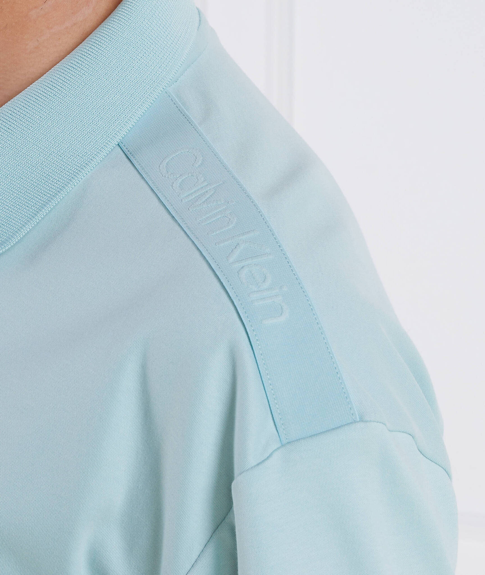 Поло Logo Tape Calvin Klein - мятный(K10K111195)
