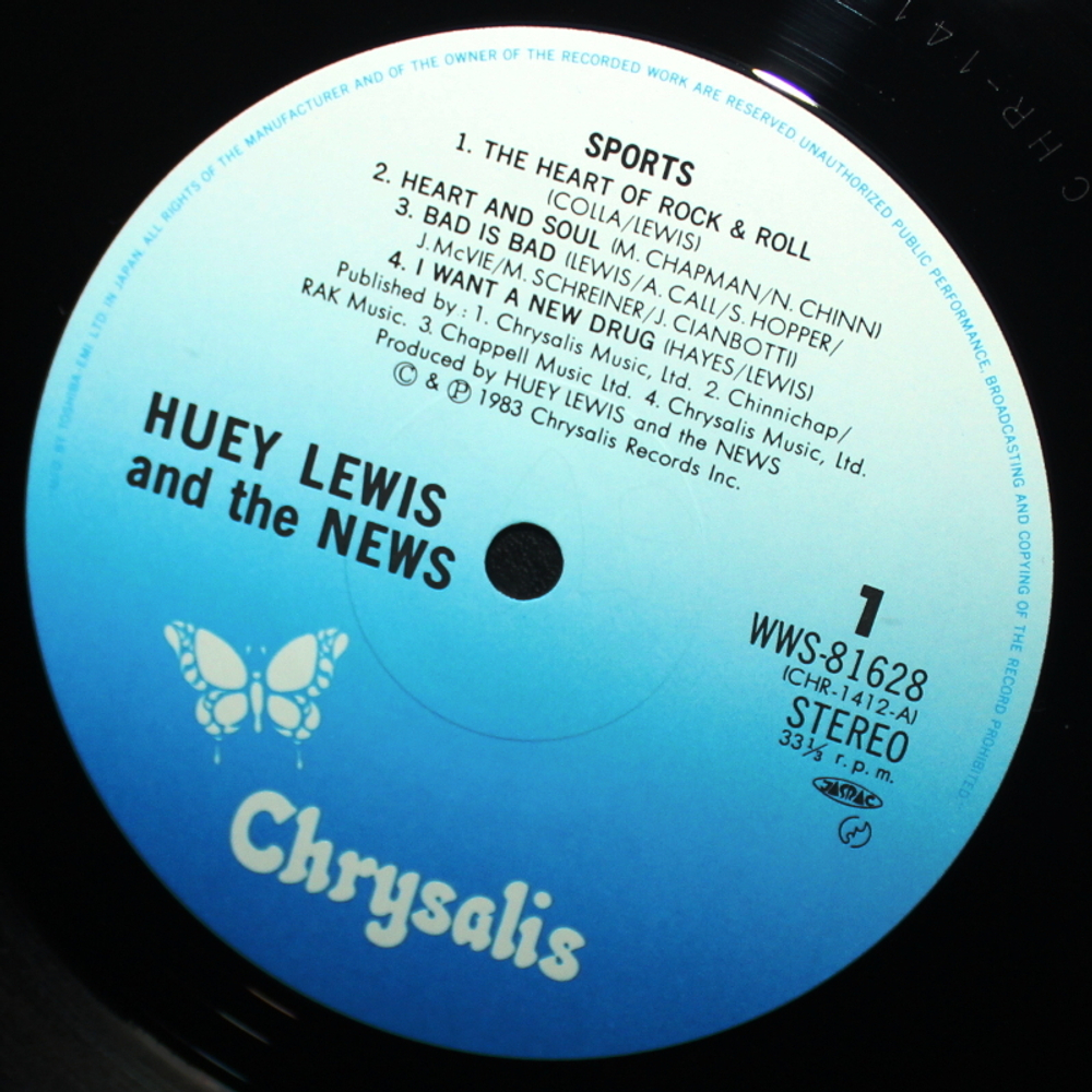 Huey Lewis And The News / Sports (LP)