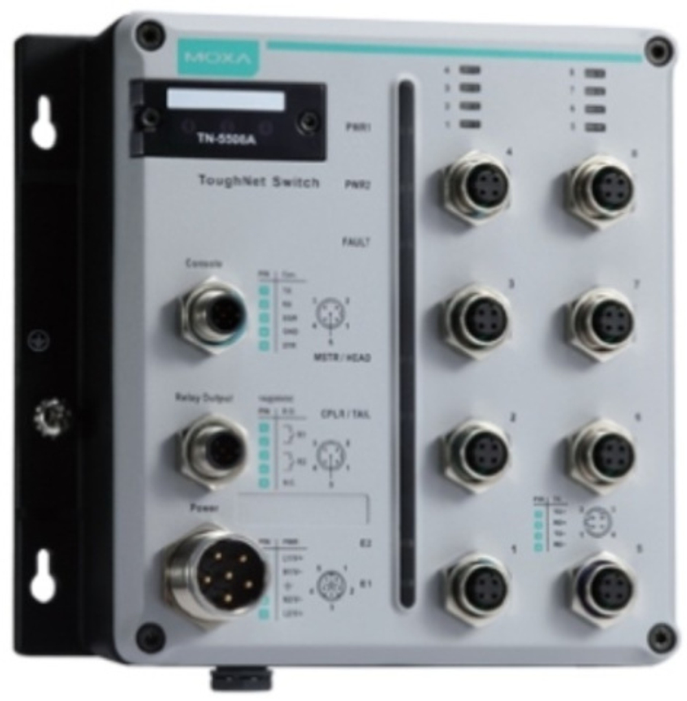 Коммутатор управляемый MOXA TN-5508A-WV-T