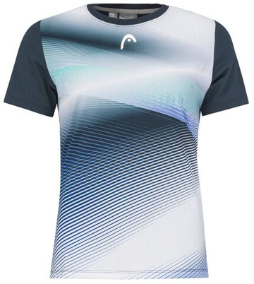 Женская теннисная футболка Head Performance T-Shirt - небесный
