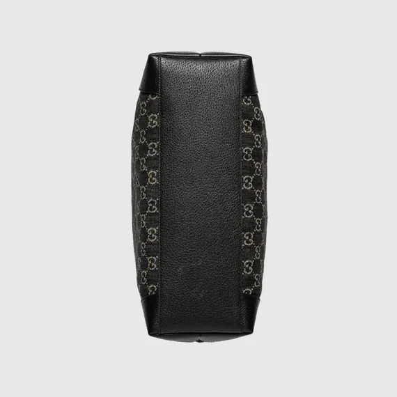 Сумка-тоут Gucci Ophidia среднего размера черный