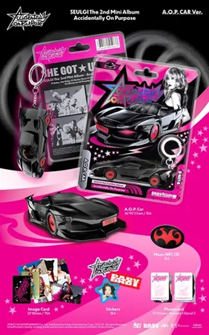 SEULGI - 2nd Mini Album [Accidentally On Purpose] (A.O.P. Car Ver.) (Limited Edition)