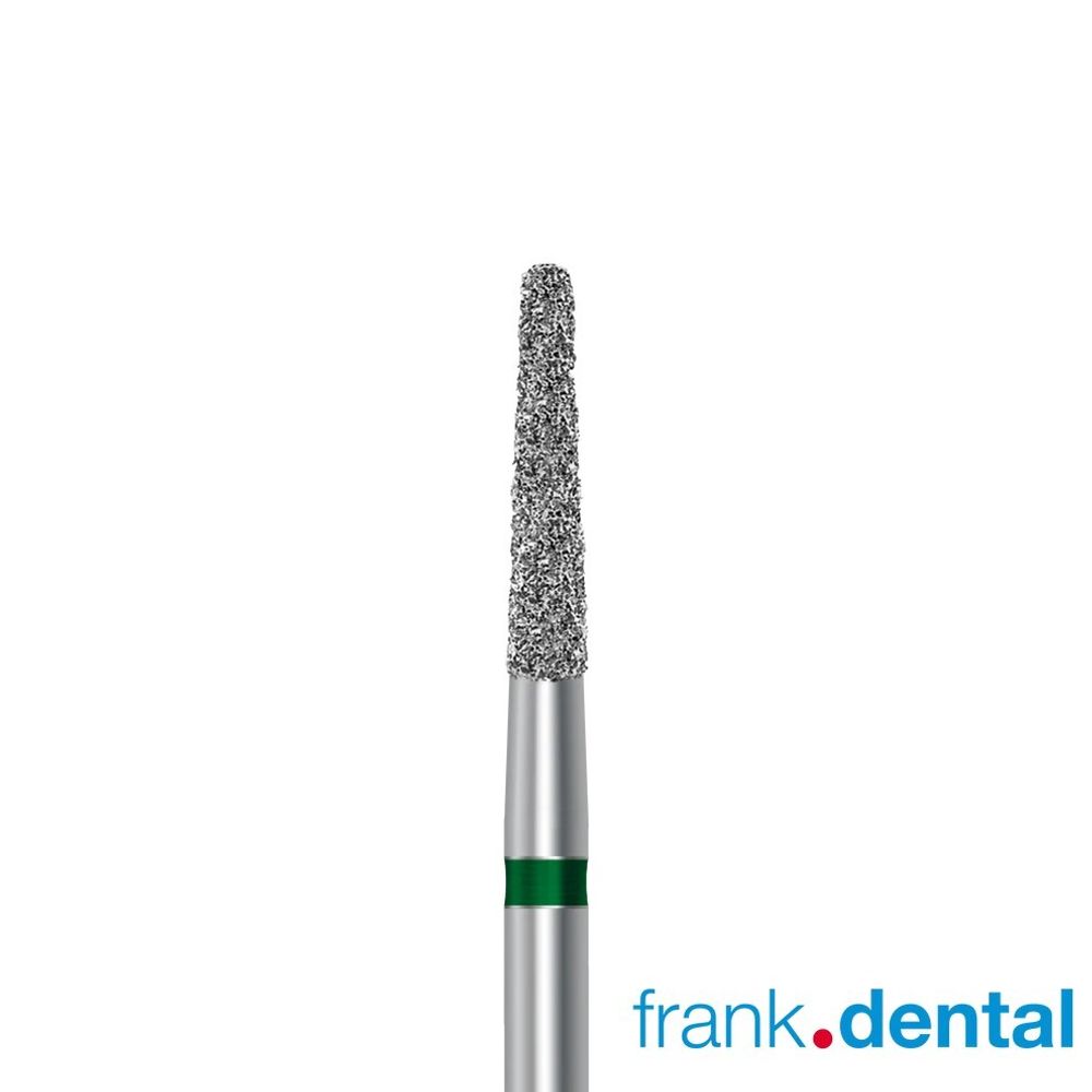 Бор алмазный зеленый Frank Dental типа FG - D.856L.018.G.FG
