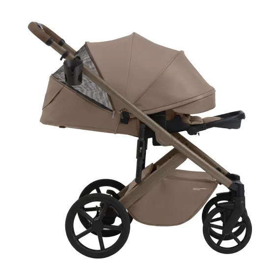 Коляска 2 в 1 SBL Dolce Milk Chocolate Leather