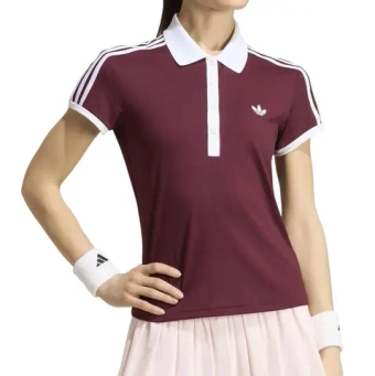 Женское теннисное поло Adidas Tennis Classics - maroon