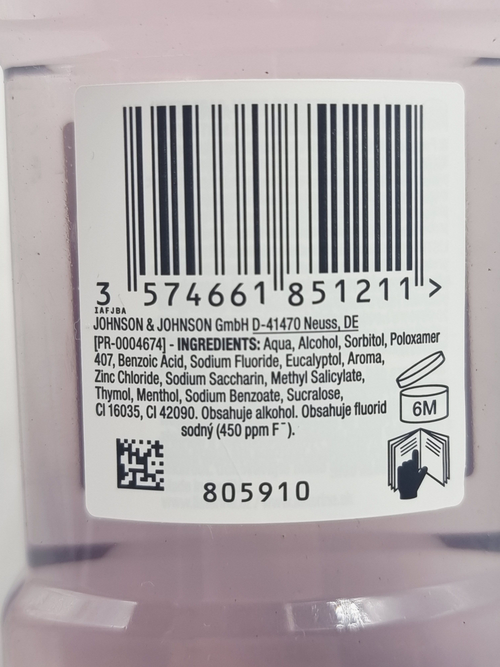 Listerine Ополаскиватель для рта Total Care, мини формат 80 мл