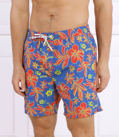 Шорты для плавания Guess Underwear - голубой(F3GT18 TEL62)