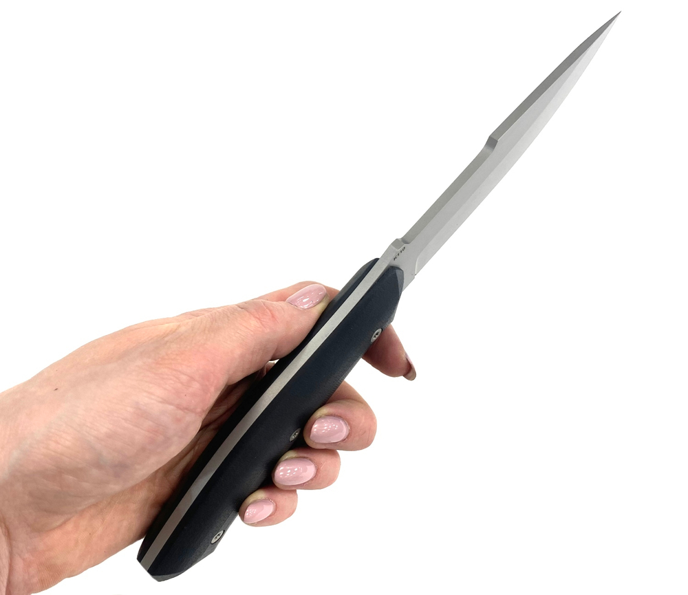 Нож Егерь, сталь Bohler K110, G10 черный