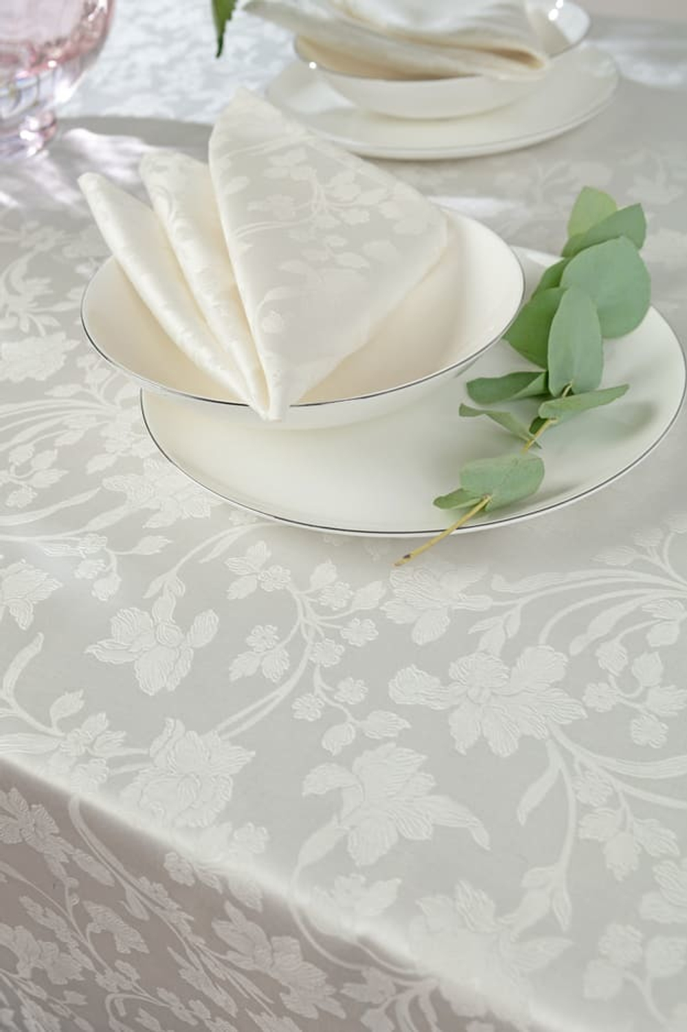 Скатерть 150x180 и 6 салфеток Dreams ТО-2302 Panna