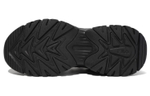 FILA Fabric Retro Sports Abrasion Resistant Breathable Low top Casual Shoes Unisex Black Korean Style
