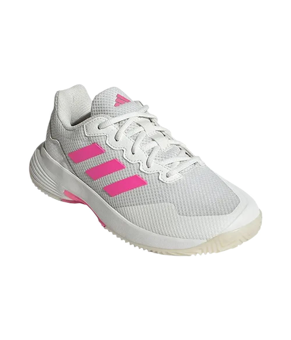 Adidas GameCourt 2 Женские Белые-Розовые Кроссовки 2025