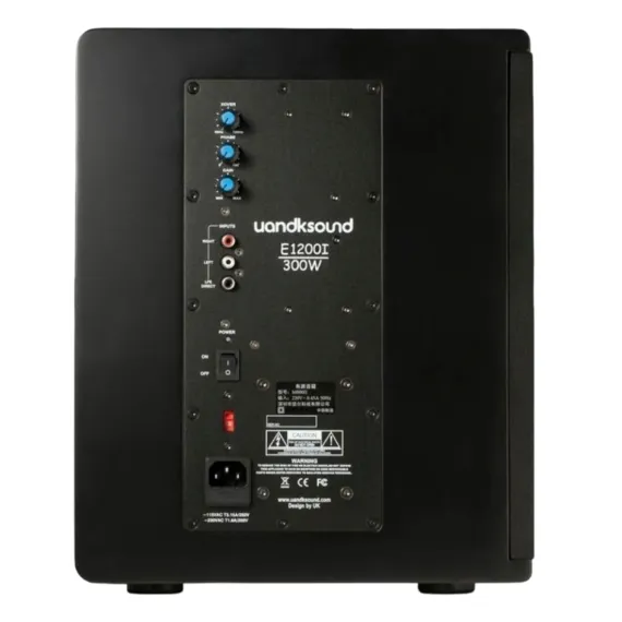 UandKSound E1200I Matte Black