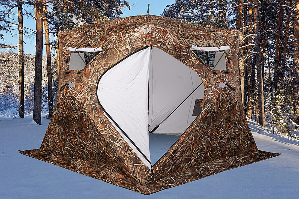 Палатка зимняя Higashi Camo Pyramid HOT DC