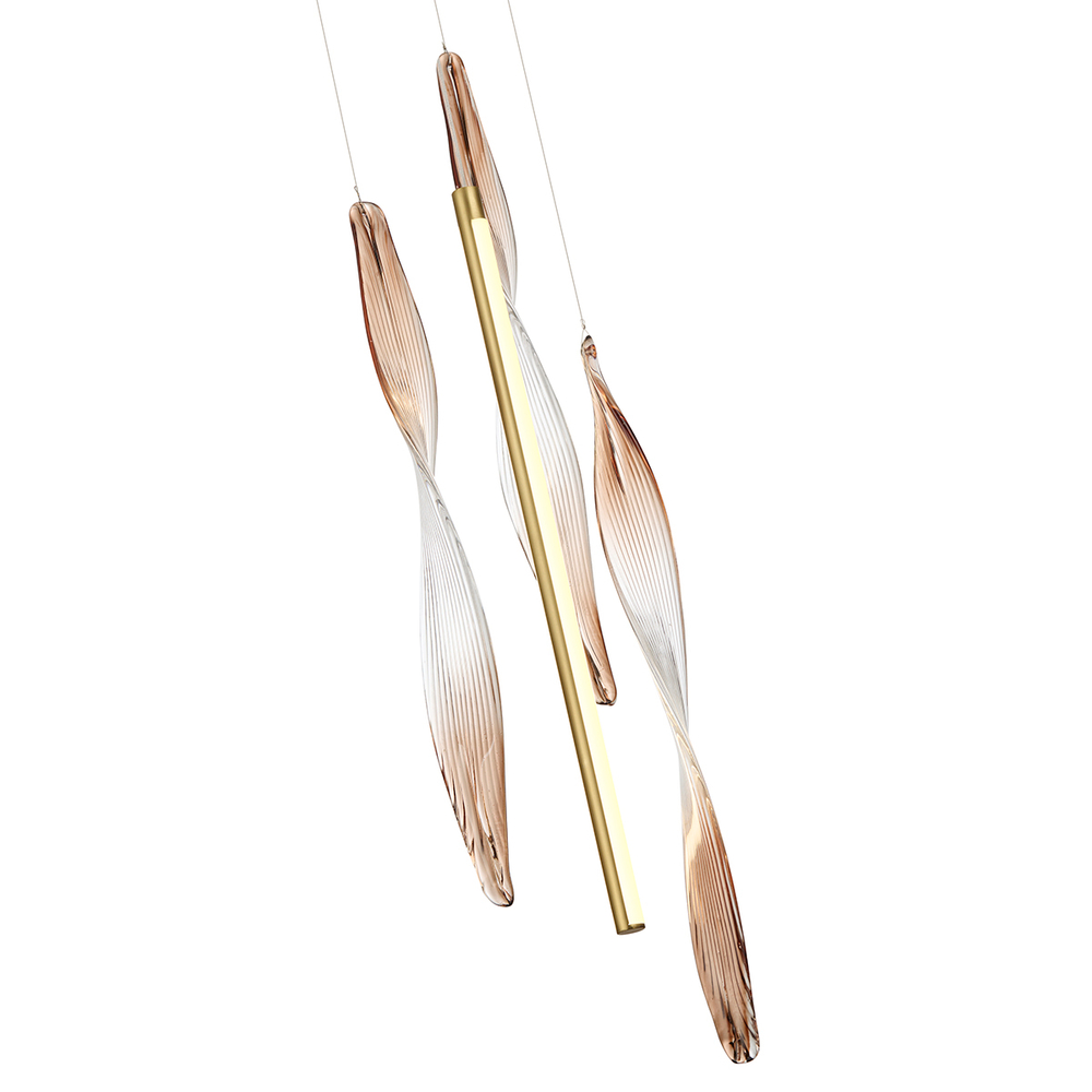 Подвесной светодиодный светильник Odeon Light SPIRA 5468/9L