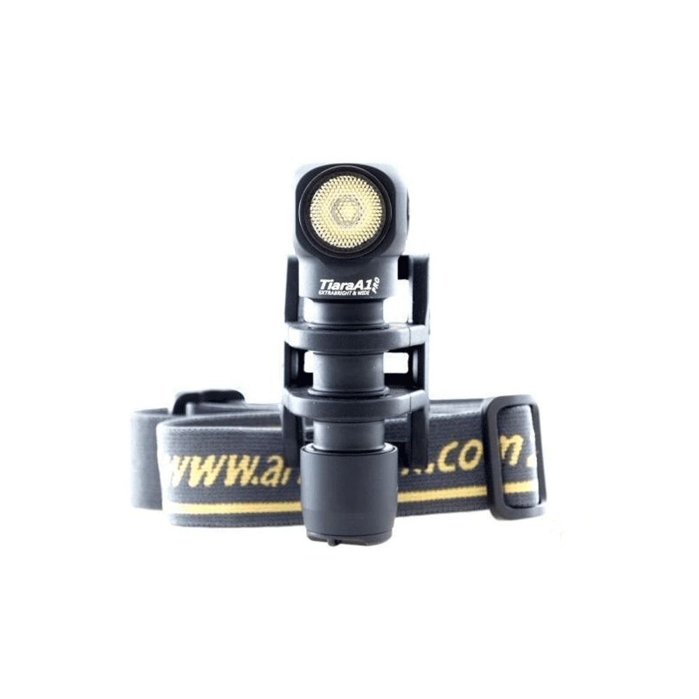 Фонарь Armytek Tiara A1 Pro v2 (Налобный) (Тёплый свет) XP-L 560 лм 82 м 1хАА/1х14500 без батареек