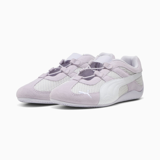 PUMA Женские кроссовки-балетки Speedcat Go, лавандово-белый
