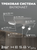 Комплект трековый Hesby Lighting Skylite No14 HSBL_kompl_S014_VI1W4K