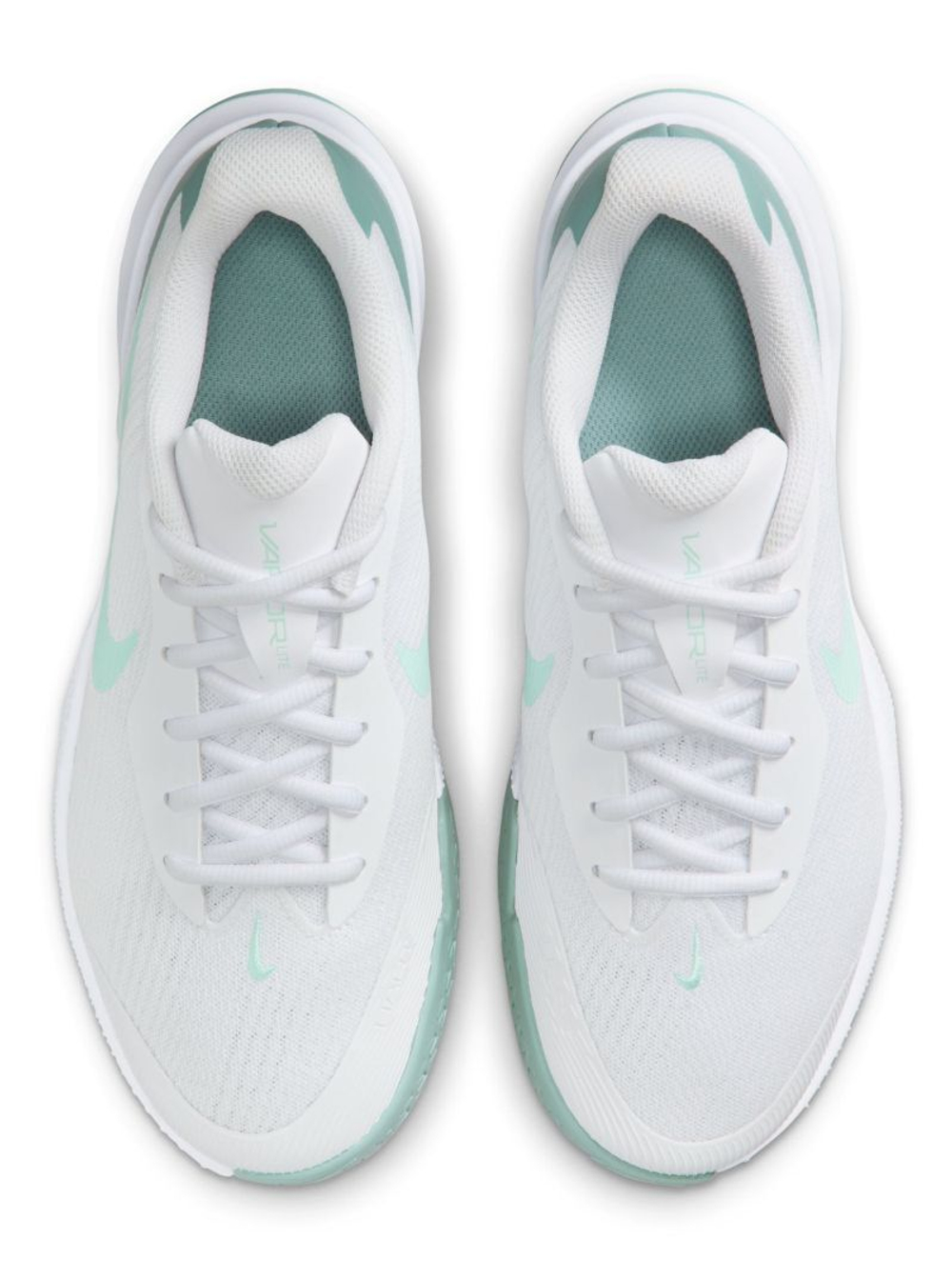 Женские Кроссовки теннисные Nike Vapor Lite 3 - white/mint foam/cannon