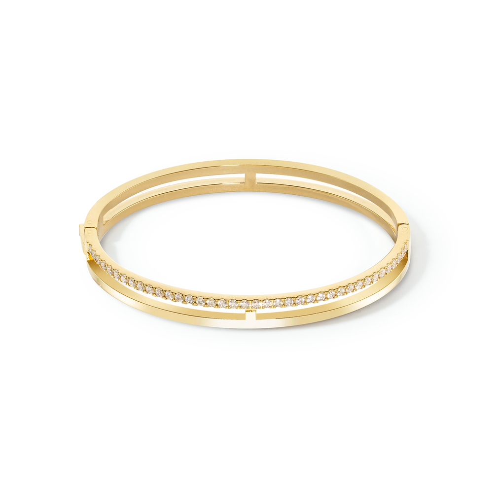 Браслет Coeur de Lion Crystal-Gold 0136/32-1816 19