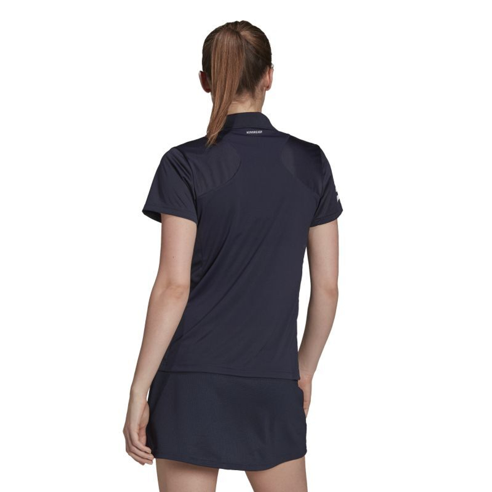 Женское поло Adidas Club Polo W - legend ink/white