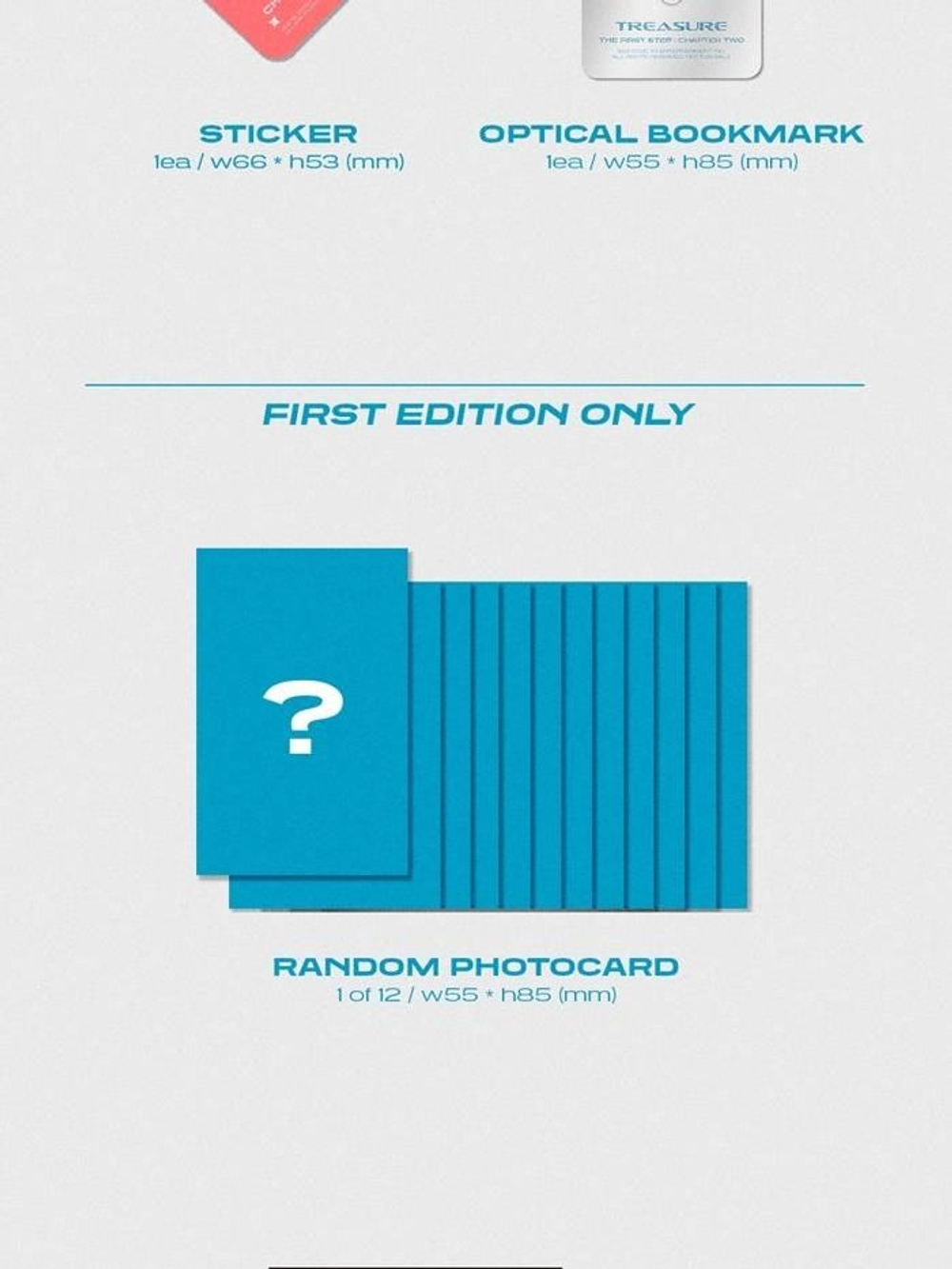 Альбом Treasure - The First Step : Chapter Two 2nd Single Album RANDOM Version