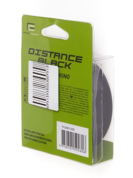 Леска монофильная Feeder Concept Distance Black 150 м, 0,30 мм