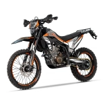 Мотоцикл Regulmoto CR-X Черный/оранжевый