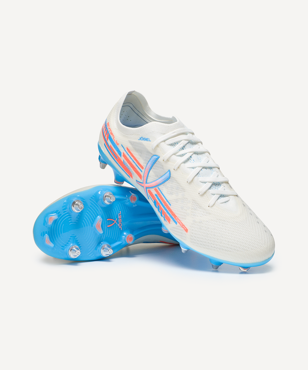Бутсы футбольные Evofly SG Prime White/blue