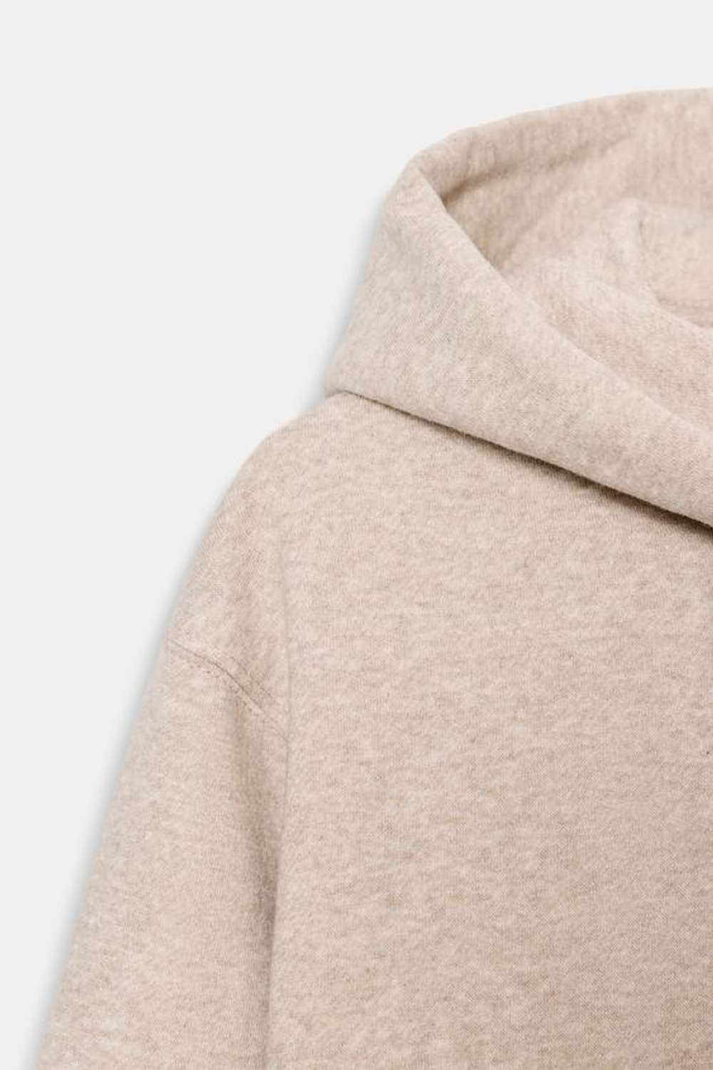 БАЗОВАЯ СВИТШОТ С КАПЮШОНОМ - ZARA