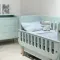 Детская кроватка Baby Chipak Just 2.5 Лазурный Бриз
