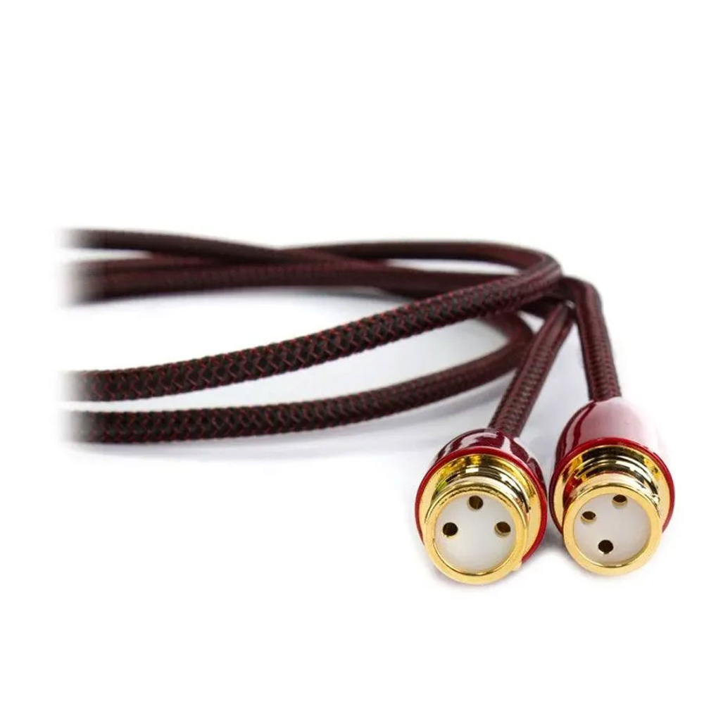 Межблочный аудио кабель AudioQuest Red River XLR–XLR, 2 метра