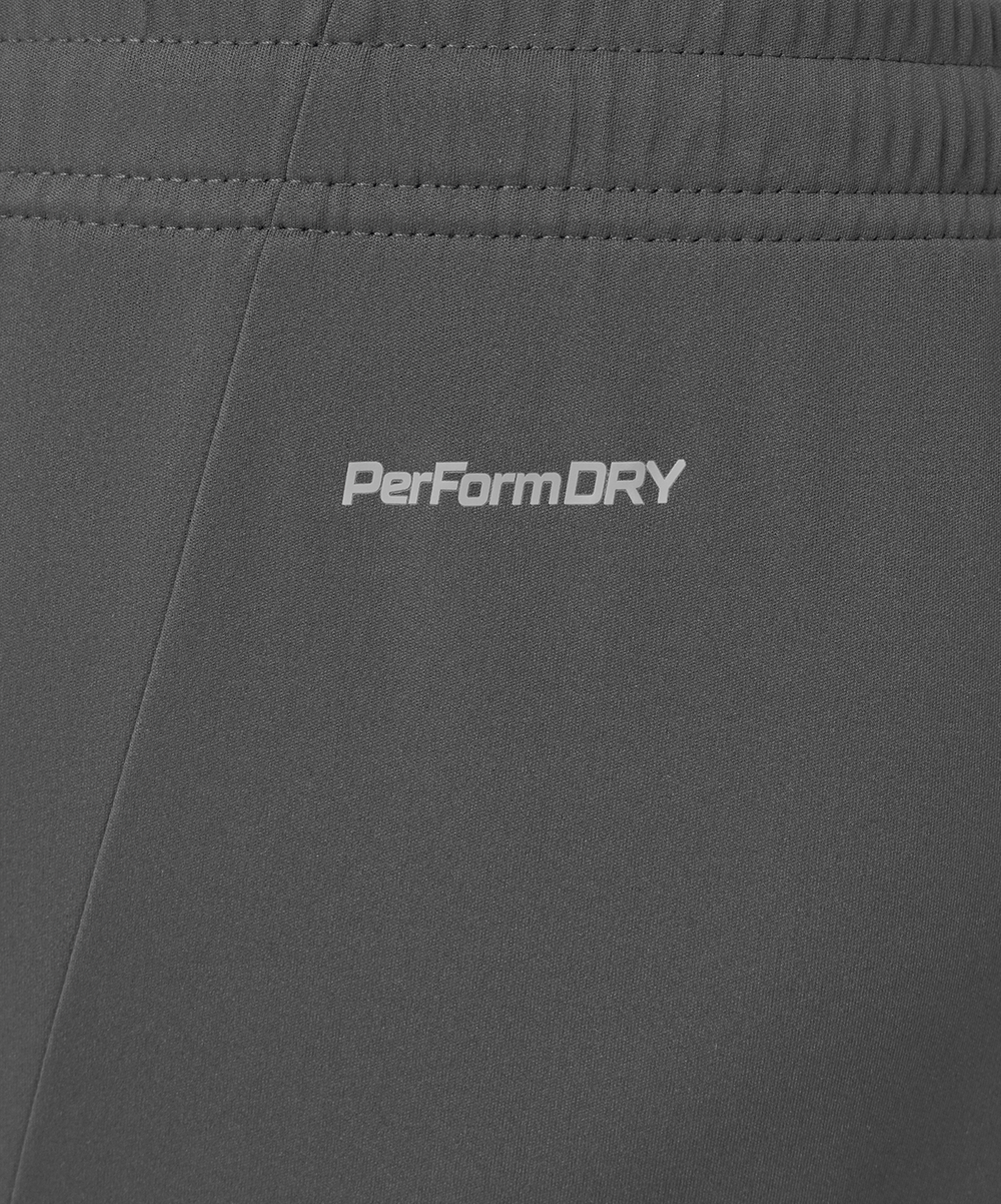 Брюки тренировочные с карманами JÖGEL PREMIER PerFormDRY 3/4 Training Pants, темно-серый