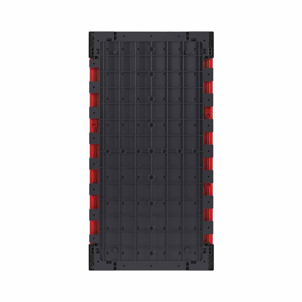 Колодец пластиковый для кабельной канализации с крышками, 750х375х750