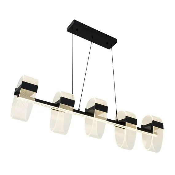 Подвесной светильник LED4U L7708-1200 BK LED4U