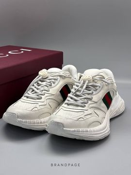 Кроссовки белые от Gucci BP5-347138