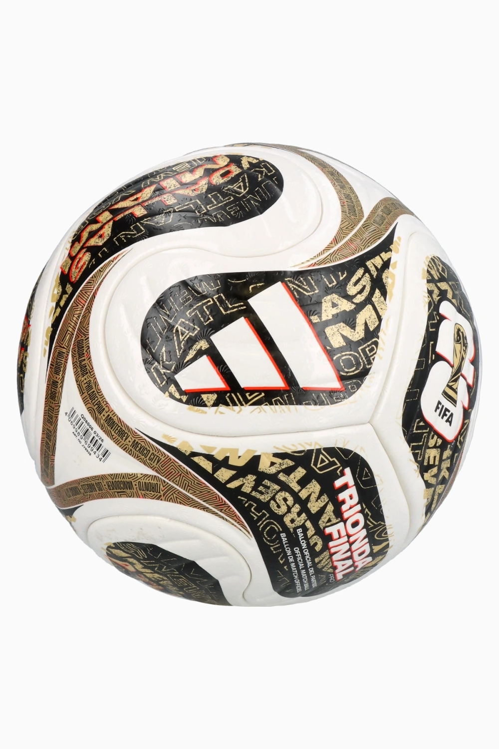 Футбольный мяч adidas Trionda World Cup 2026 Pro Finals размер 5